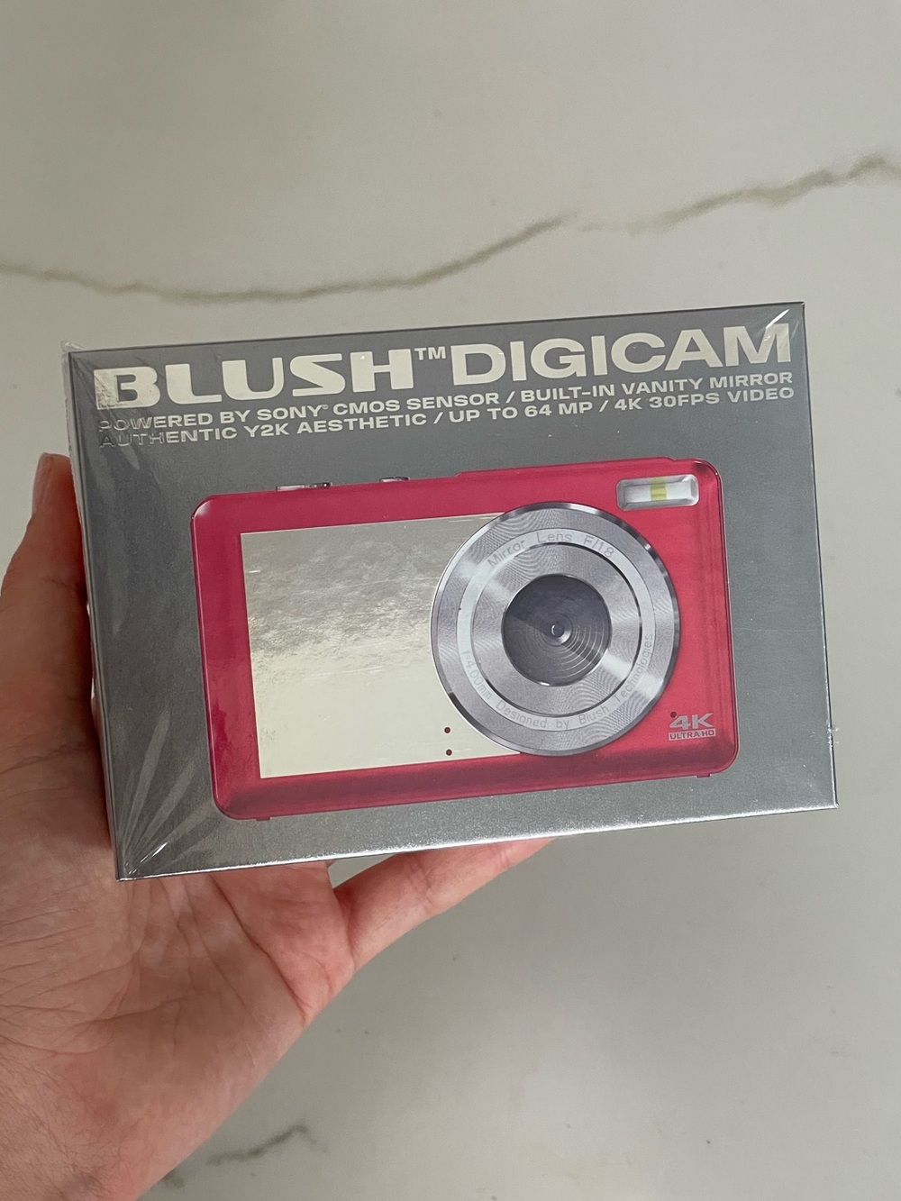 Blush Cherry Compact Beauty Camera Boxed